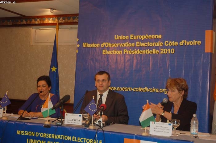 Election ivoirienne : problème de transparence, selon des observateurs UE